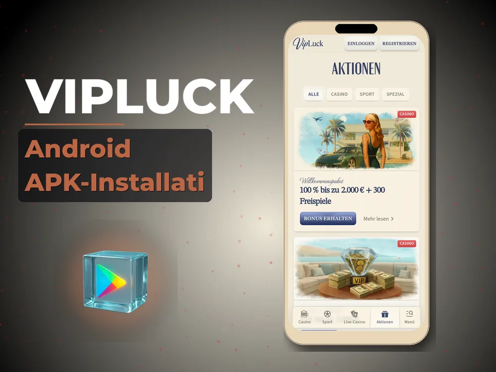 Vipluck - Android APK-Installati