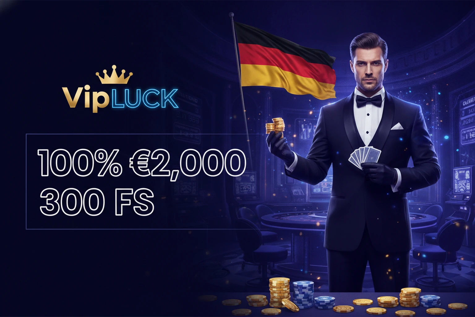 Vipluck Deutschland Offizielle Casino Seite 2026 Slots Live Wetten