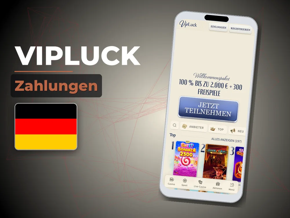 Vipluck - Zahlungen