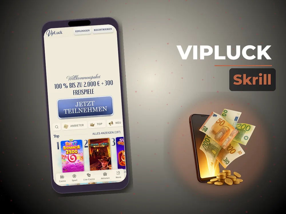 Vipluck - Skrill